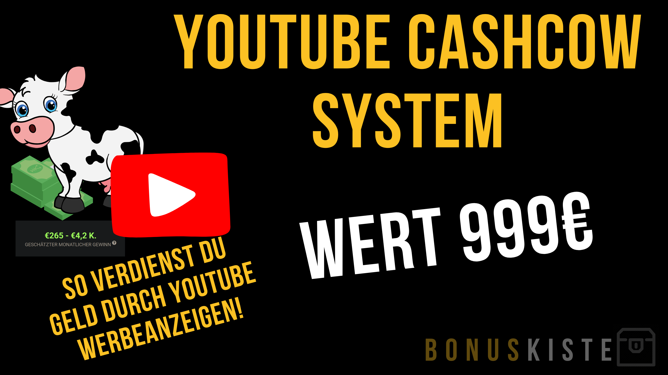 youtube cashcow system